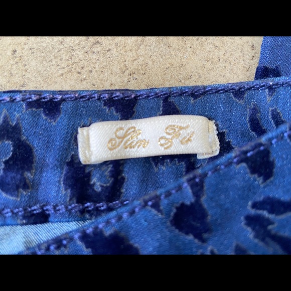 Zara Leopard Print Denim Jeans - Picture 7 of 7